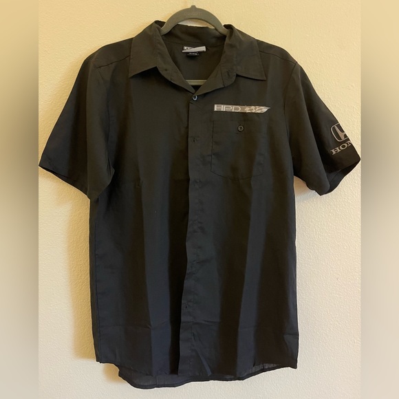 Honda Racing Black Button Up - Picture 2 of 2